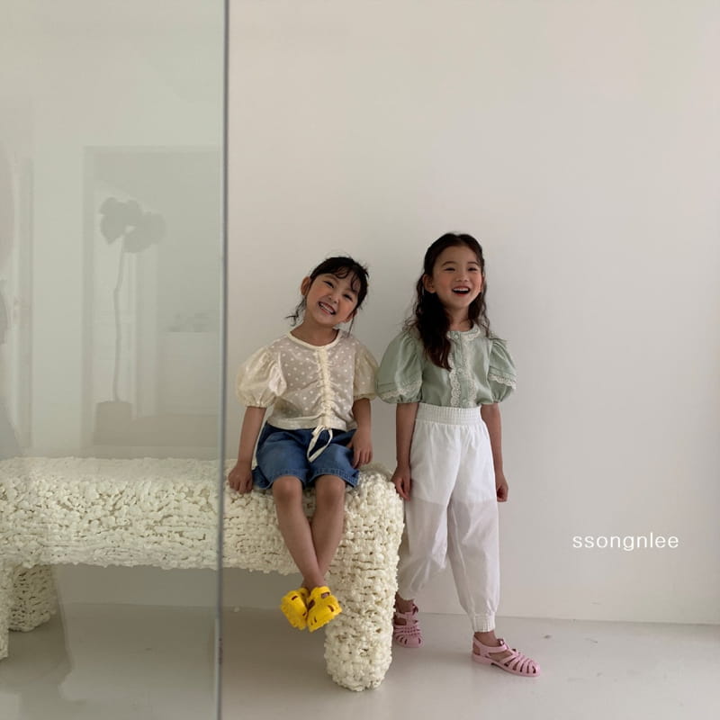 SSONGNLEE - Korean Children Fashion - #Kfashion4kids - Lace Blouse with Mom - 7