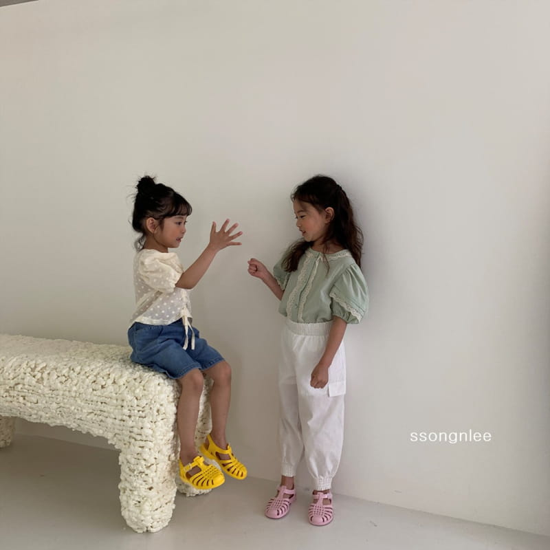 SSONGNLEE - Korean Children Fashion - #Kfashion4kids - Lace Blouse with Mom - 8