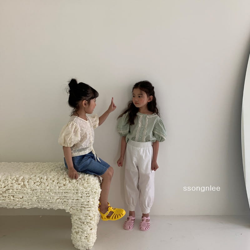 SSONGNLEE - Korean Children Fashion - #Kfashion4kids - Lace Blouse with Mom - 9