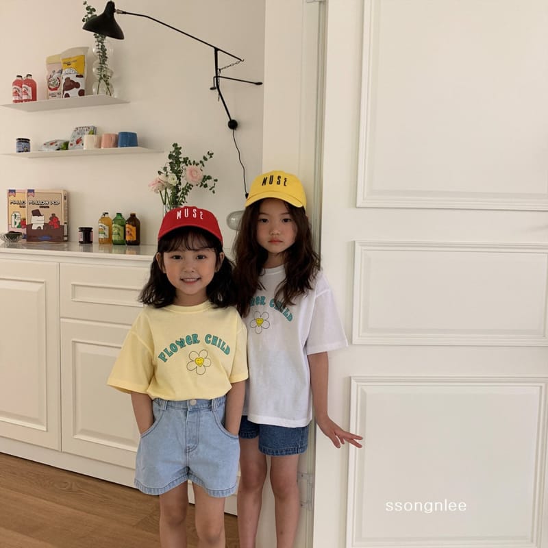 SSONGNLEE - Korean Children Fashion - #Kfashion4kids - Flower Tee - 4