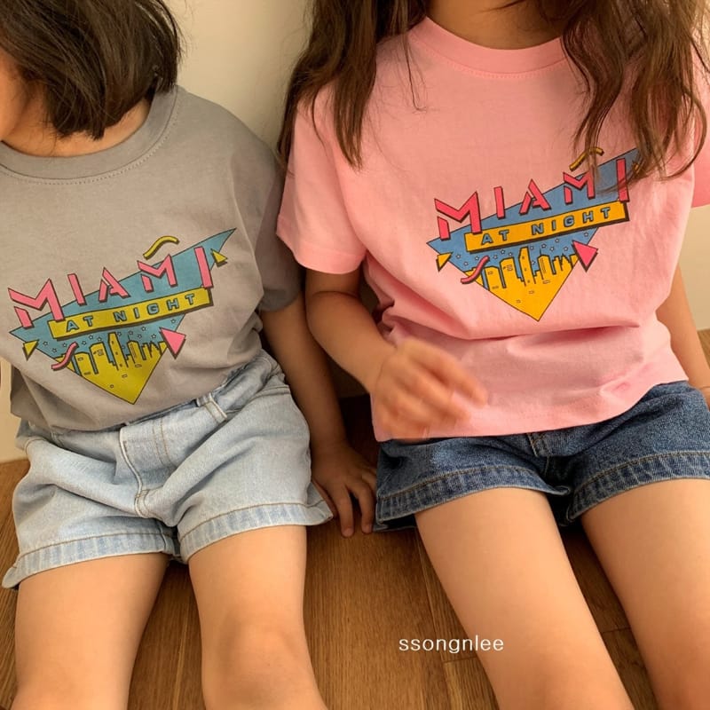 SSONGNLEE - Korean Children Fashion - #Kfashion4kids - Miami Tee