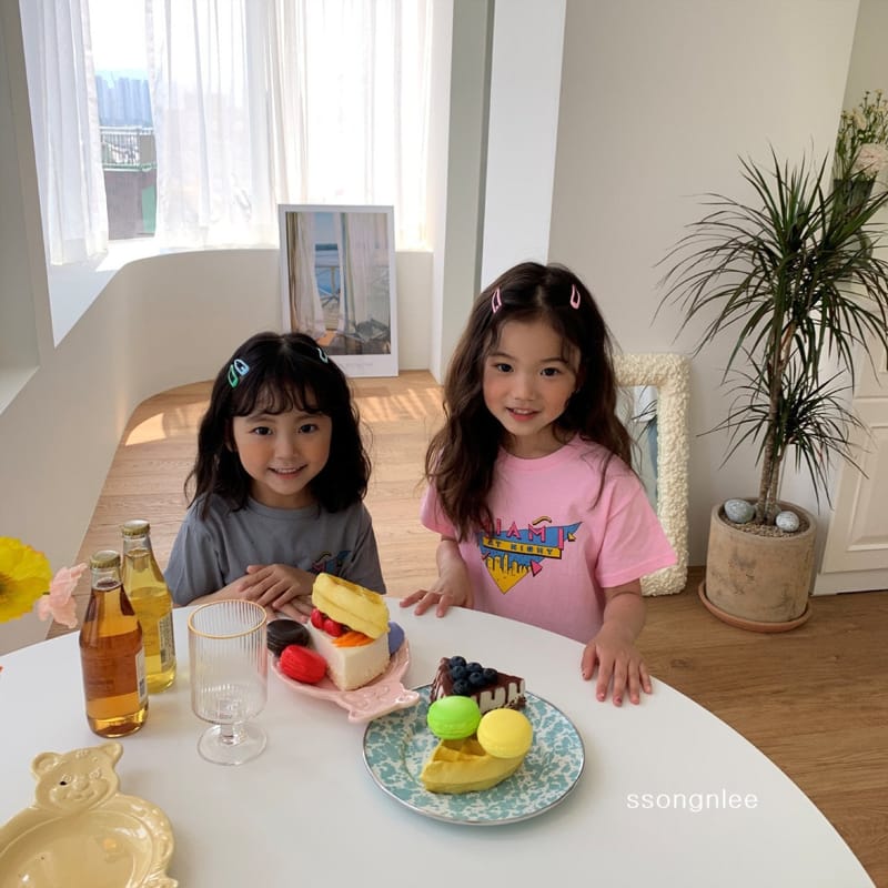 SSONGNLEE - Korean Children Fashion - #Kfashion4kids - Miami Tee - 3