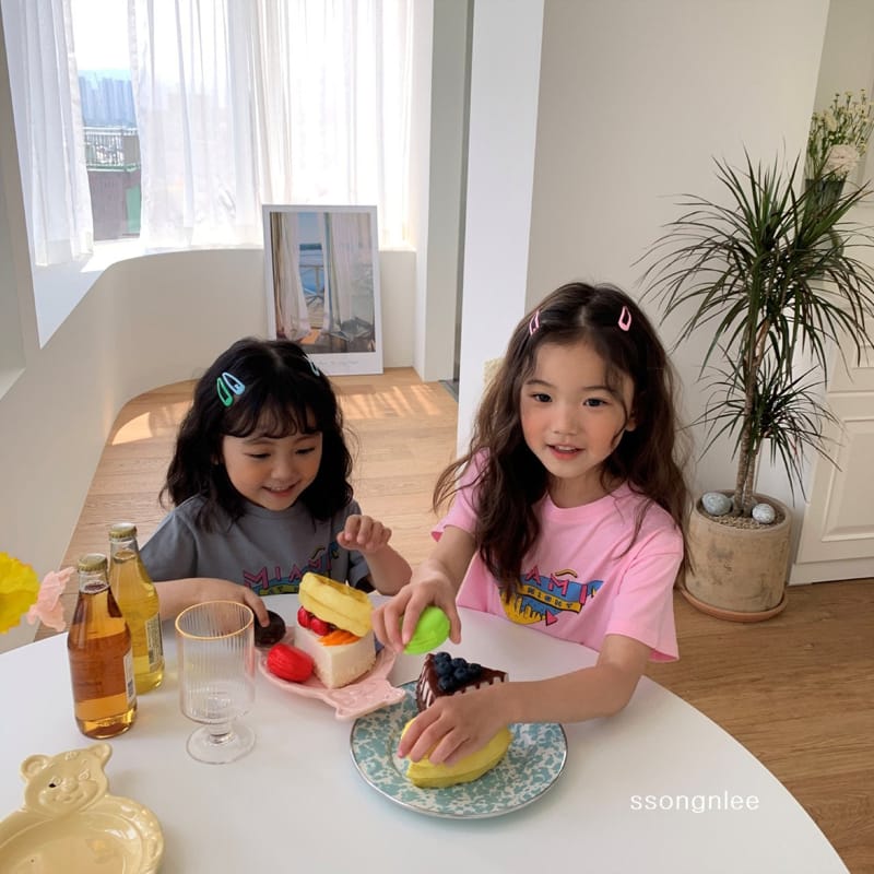 SSONGNLEE - Korean Children Fashion - #Kfashion4kids - Miami Tee - 4