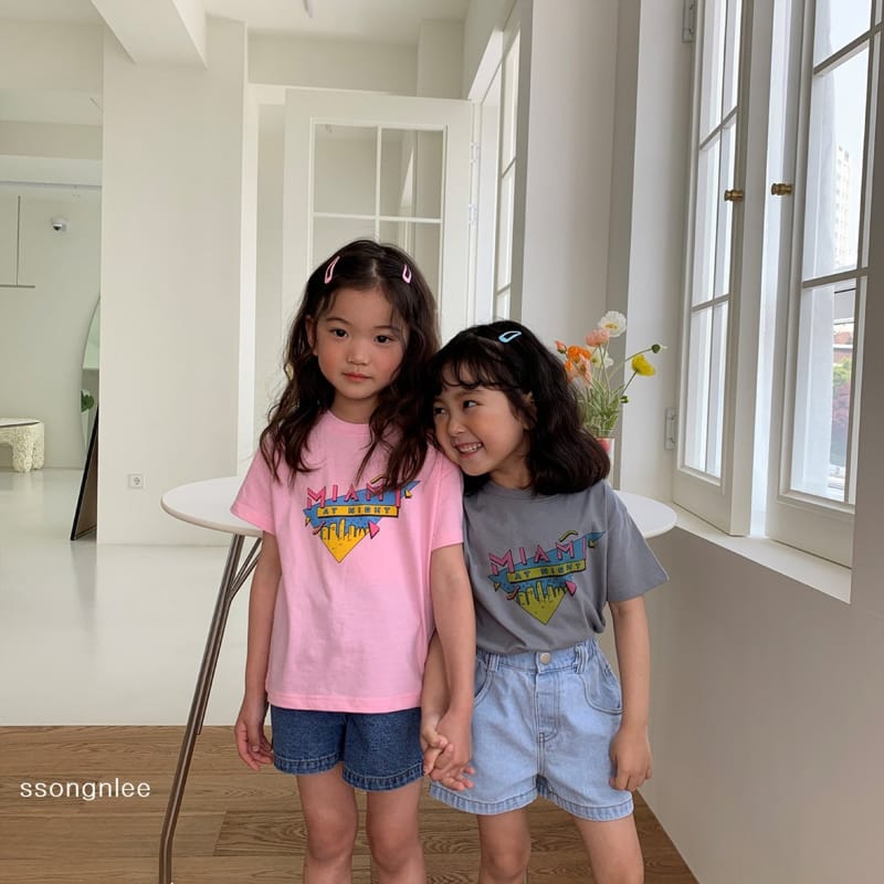 SSONGNLEE - Korean Children Fashion - #Kfashion4kids - Miami Tee - 5