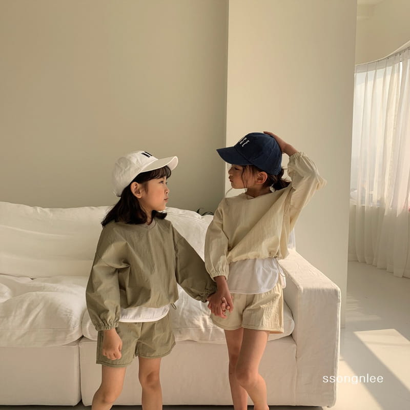 SSONGNLEE - Korean Children Fashion - #Kfashion4kids - V Top Bottom Set with Mom - 9