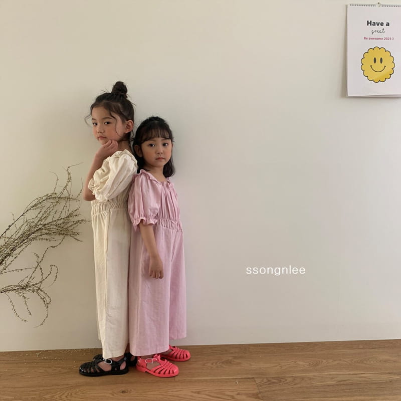 SSONGNLEE - Korean Children Fashion - #Kfashion4kids - Shirring Jumpsuit - 10