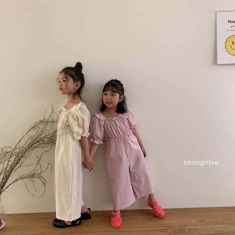SSONGNLEE - Korean Children Fashion - #Kfashion4kids - Shirring Jumpsuit - 12