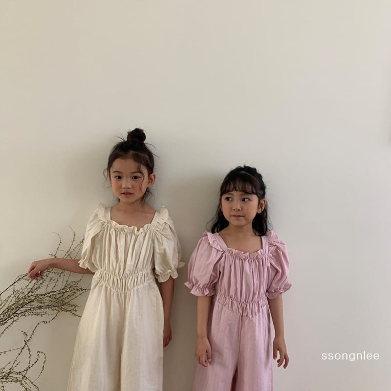 SSONGNLEE - Korean Children Fashion - #Kfashion4kids - Shirring Jumpsuit - 7