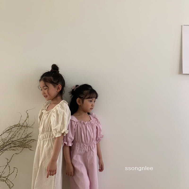 SSONGNLEE - Korean Children Fashion - #Kfashion4kids - Shirring Jumpsuit - 8