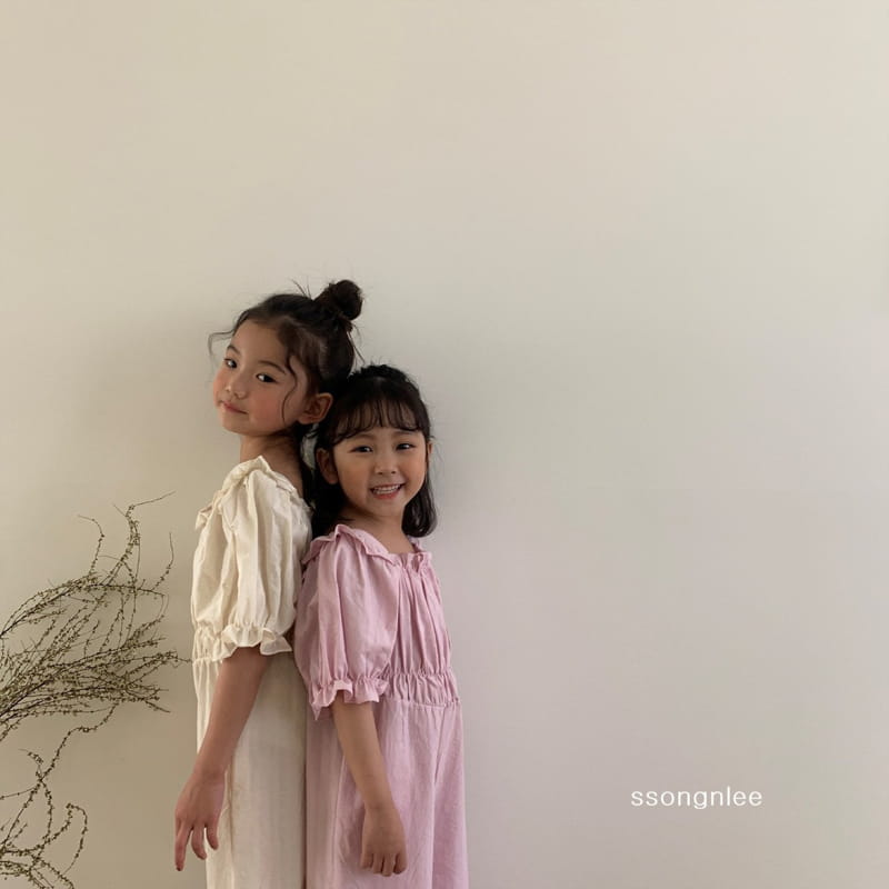 SSONGNLEE - Korean Children Fashion - #Kfashion4kids - Shirring Jumpsuit - 9