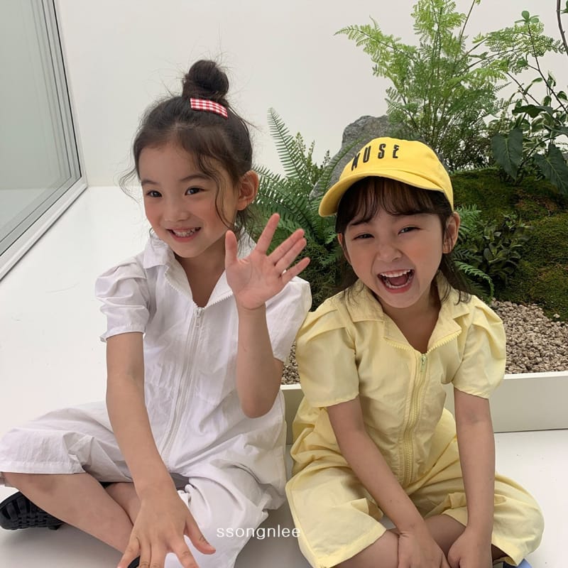 SSONGNLEE - Korean Children Fashion - #Kfashion4kids - Ssong Ssong Jumpsuit with Mom - 4