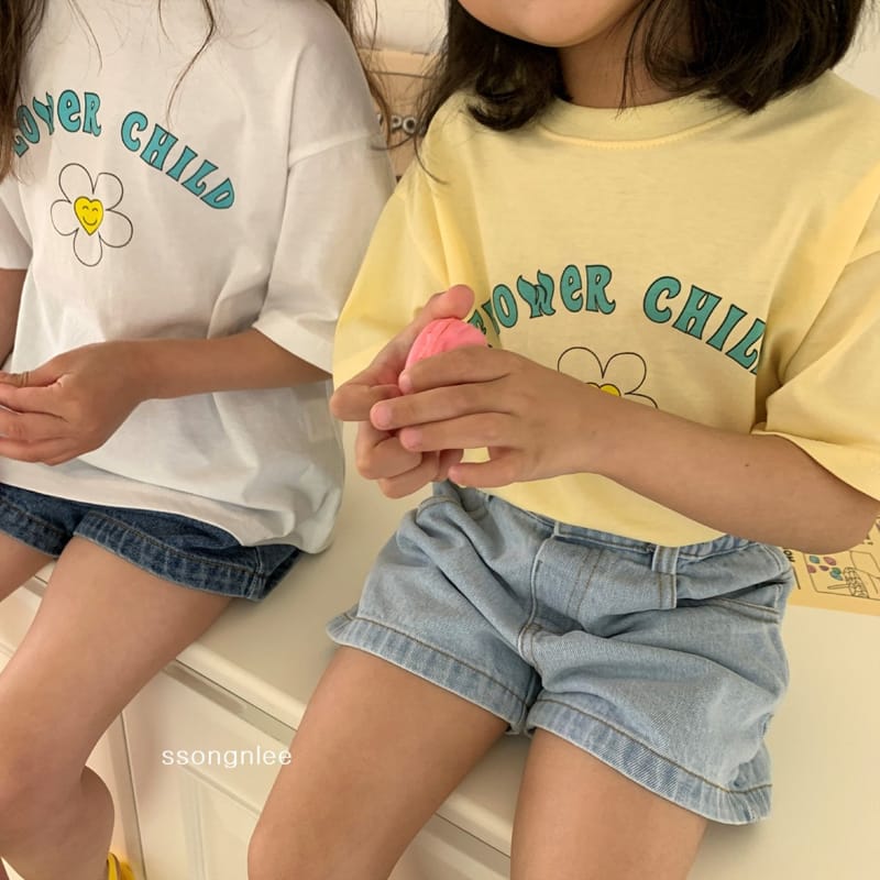 SSONGNLEE - Korean Children Fashion - #Kfashion4kids - Denim Shorts - 10
