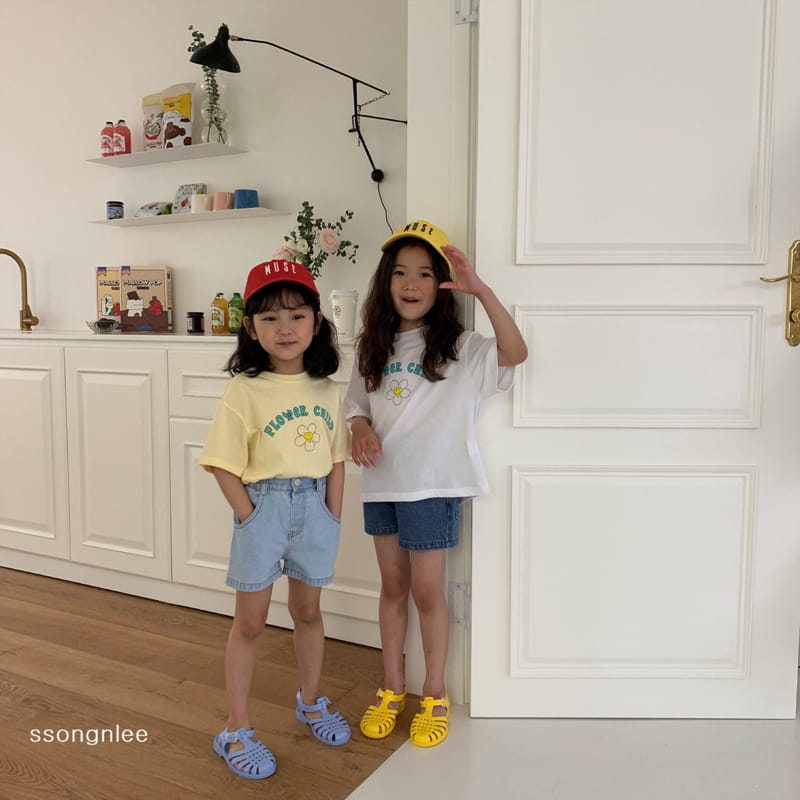 SSONGNLEE - Korean Children Fashion - #Kfashion4kids - Denim Shorts - 5