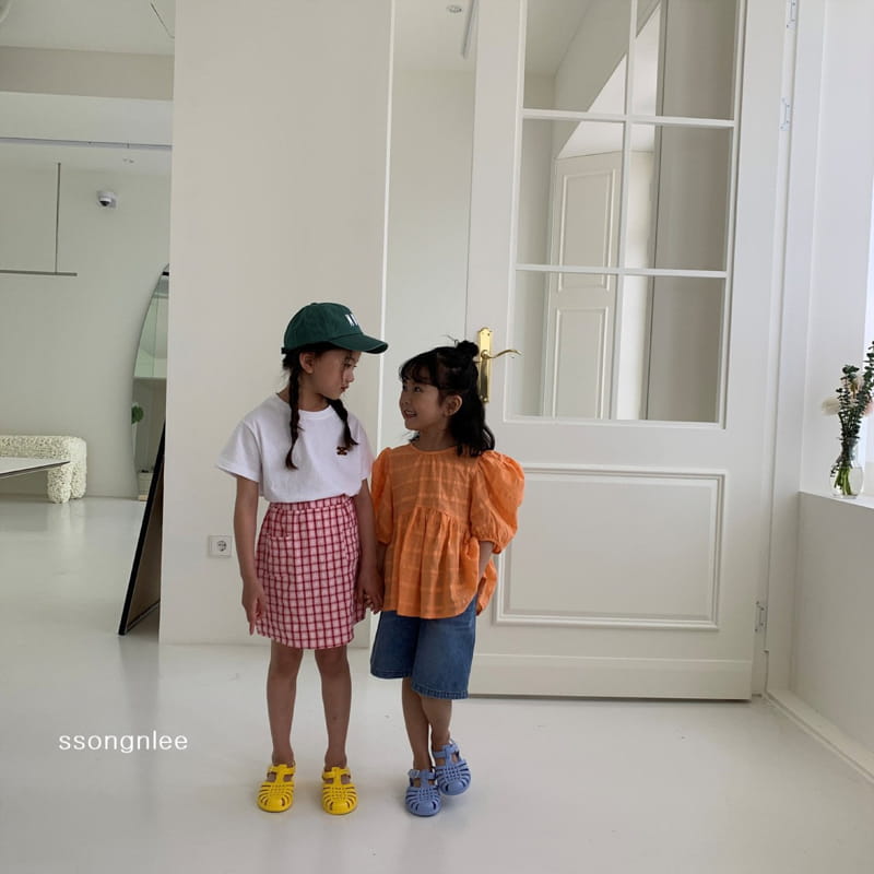 SSONGNLEE - Korean Children Fashion - #Kfashion4kids - Pintuck Denim Shorts with Mom - 8