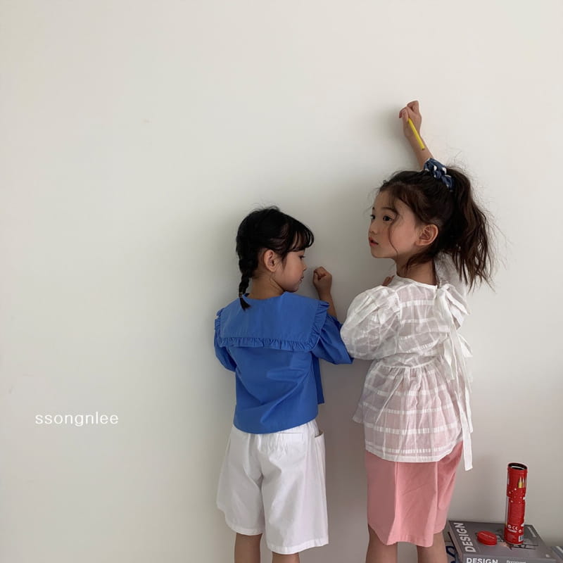 SSONGNLEE - Korean Children Fashion - #Kfashion4kids - Pintuck Cotton Shorts - 5