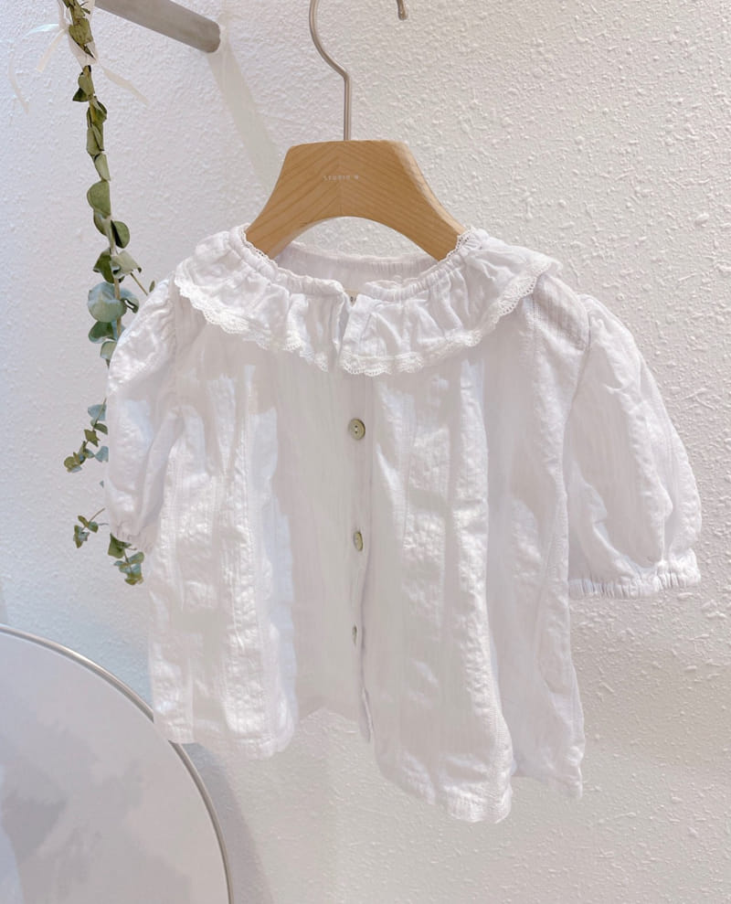 STUDIO M - Korean Children Fashion - #Kfashion4kids - Lace Blouse