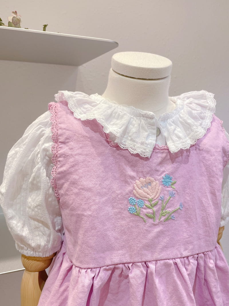 STUDIO M - Korean Children Fashion - #Kfashion4kids - Lace Blouse - 4