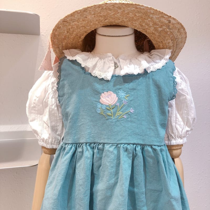 STUDIO M - Korean Children Fashion - #Kfashion4kids - Lace Blouse - 5