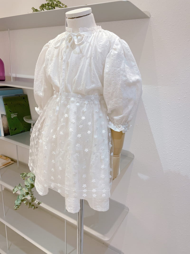 STUDIO M - Korean Children Fashion - #Kfashion4kids - Lace Sha Skirt - 2