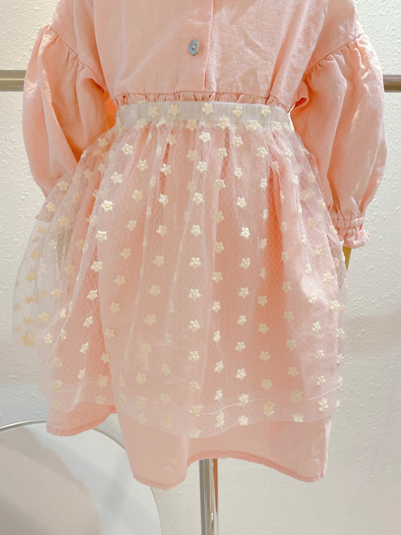 STUDIO M - Korean Children Fashion - #Kfashion4kids - Lace Sha Skirt - 8