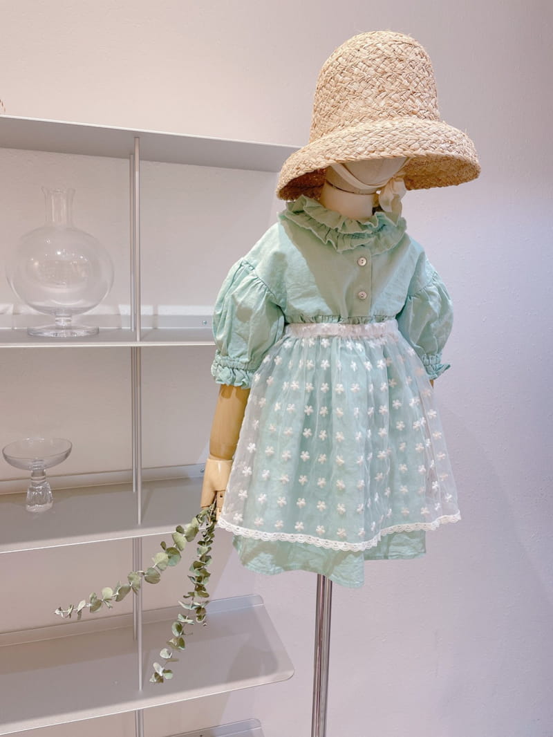 STUDIO M - Korean Children Fashion - #Kfashion4kids - And Linen One-piece