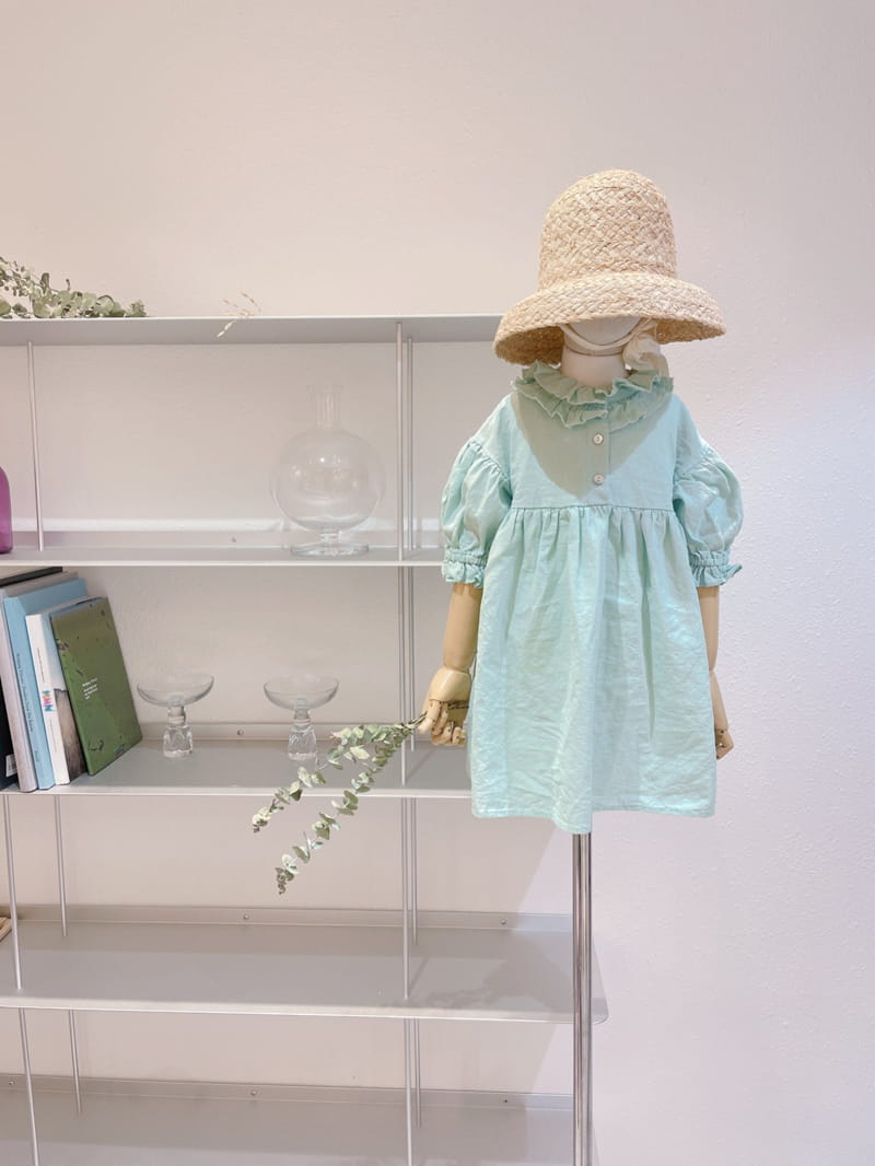 STUDIO M - Korean Children Fashion - #Kfashion4kids - And Linen One-piece - 2