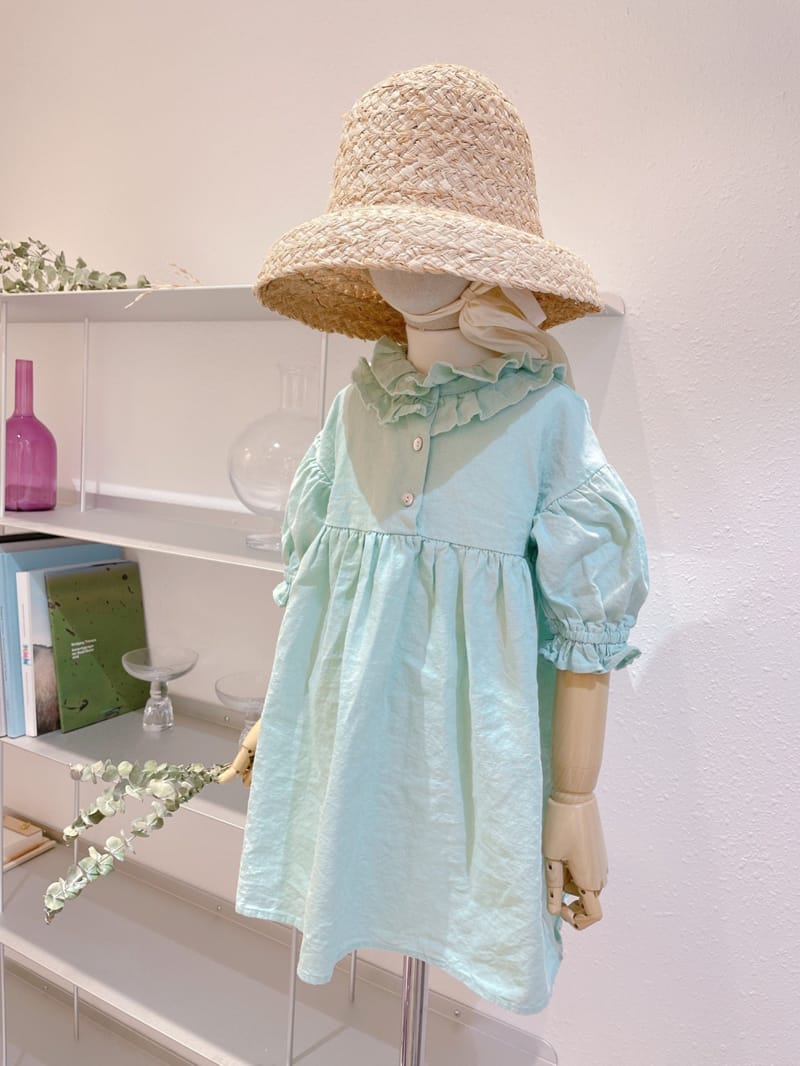 STUDIO M - Korean Children Fashion - #Kfashion4kids - And Linen One-piece - 3