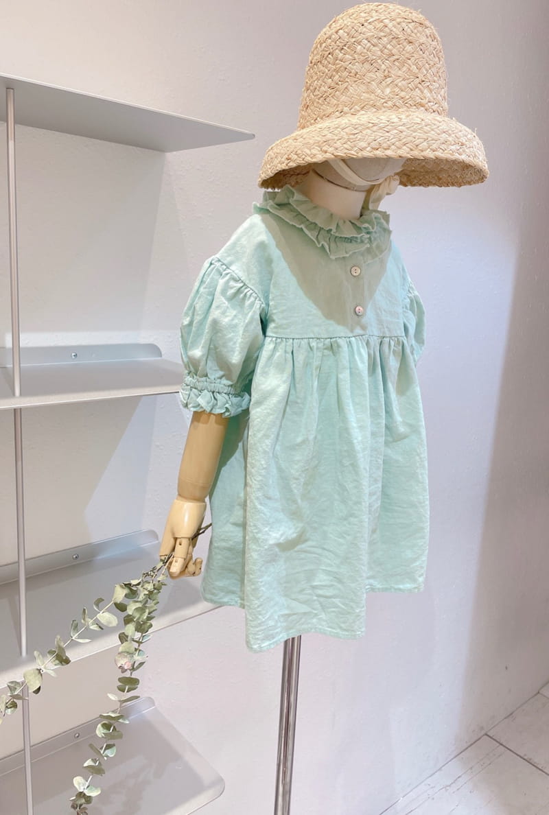 STUDIO M - Korean Children Fashion - #Kfashion4kids - And Linen One-piece - 5