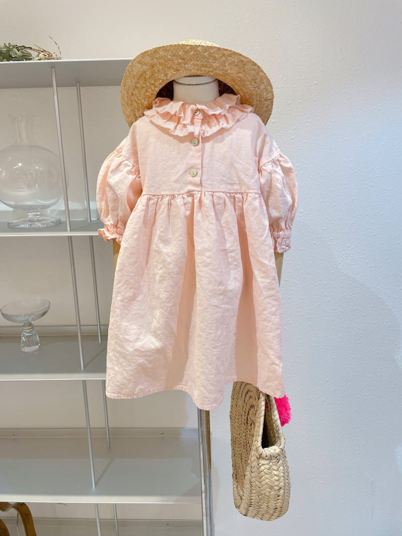 STUDIO M - Korean Children Fashion - #Kfashion4kids - And Linen One-piece - 6