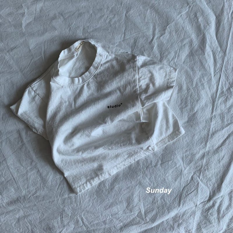 SUNDAY CLOSET - Korean Children Fashion - #Kfashion4kids - Studio Short Sleeves Tee - 2