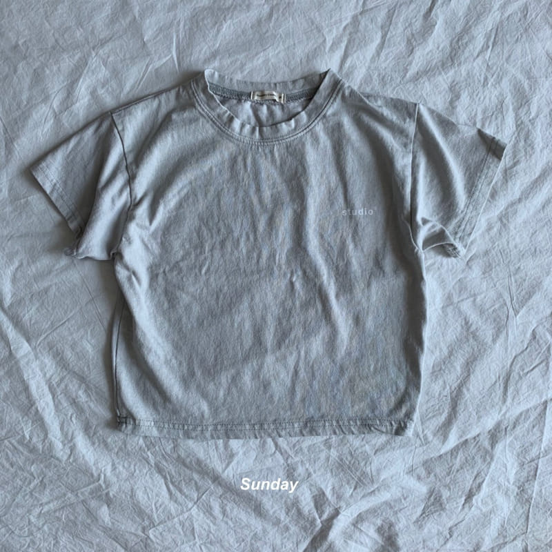 SUNDAY CLOSET - Korean Children Fashion - #Kfashion4kids - Studio Short Sleeves Tee - 7