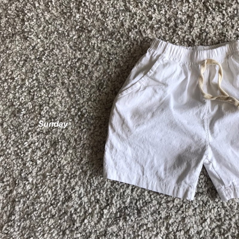 SUNDAY CLOSET - Korean Children Fashion - #Kfashion4kids - Linen Span Shorts - 12