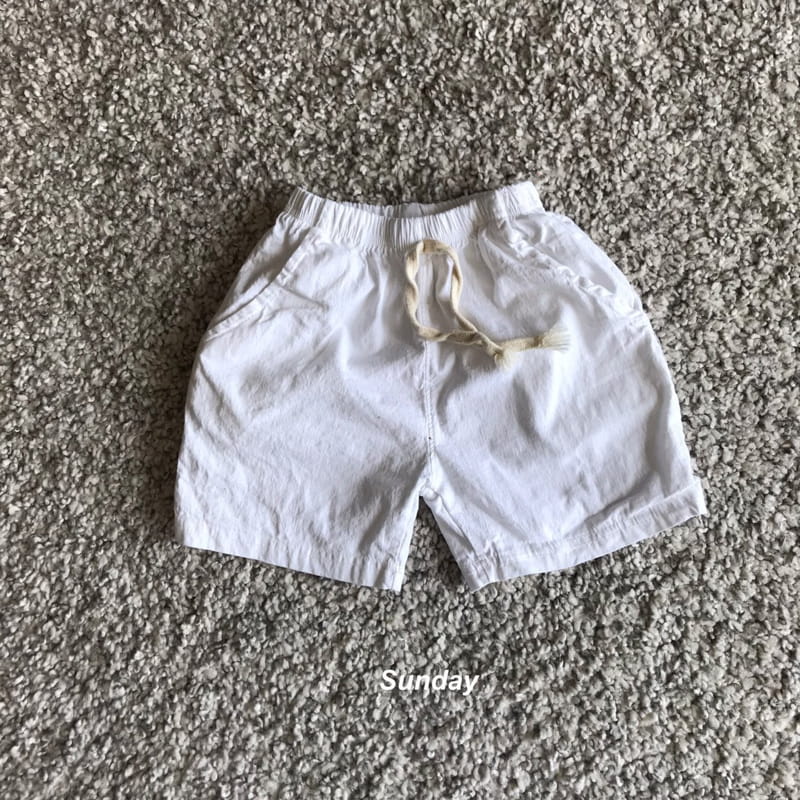 SUNDAY CLOSET - Korean Children Fashion - #Kfashion4kids - Linen Span Shorts - 5