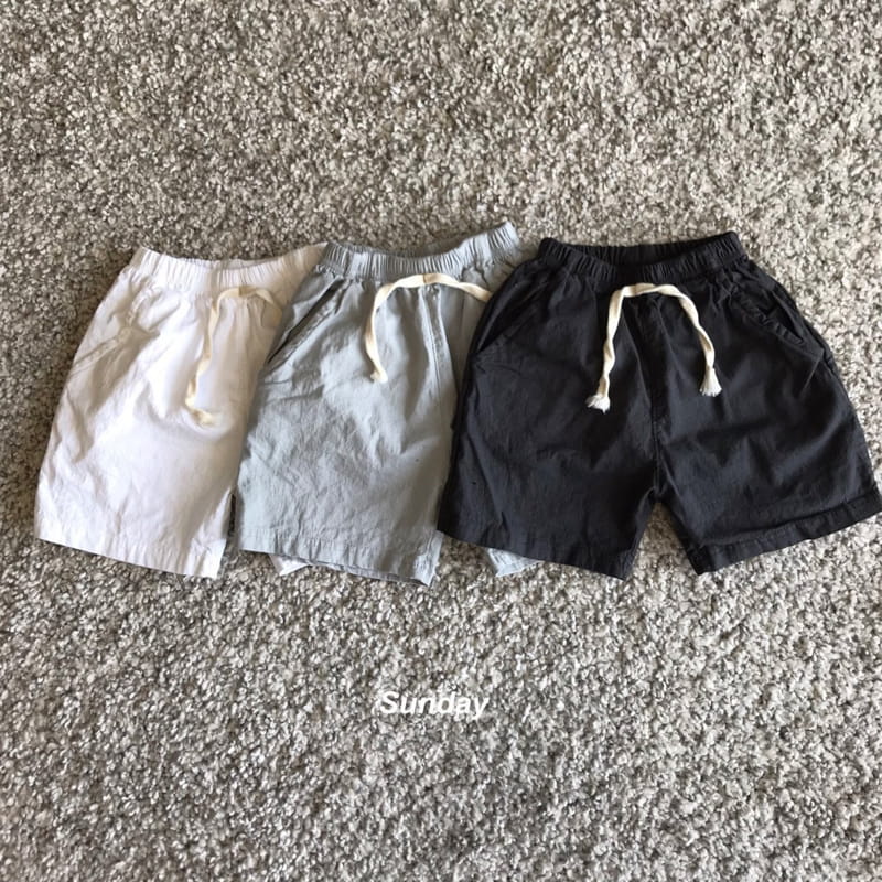 SUNDAY CLOSET - Korean Children Fashion - #Kfashion4kids - Linen Span Shorts - 9