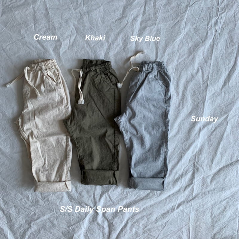 SUNDAY CLOSET - Korean Children Fashion - #Kfashion4kids - Daily Span Pants - 2