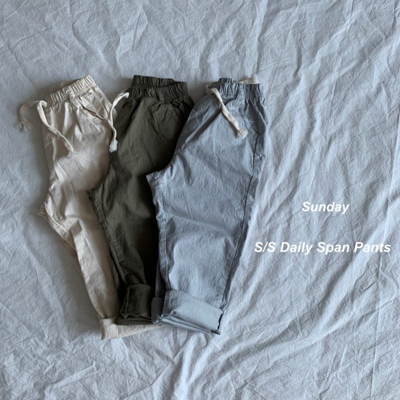 SUNDAY CLOSET - Korean Children Fashion - #Kfashion4kids - Daily Span Pants - 4