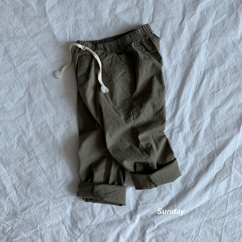 SUNDAY CLOSET - Korean Children Fashion - #Kfashion4kids - Daily Span Pants - 7