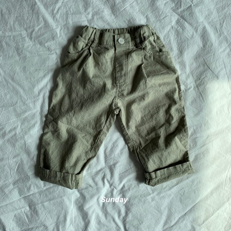 SUNDAY CLOSET - Korean Children Fashion - #Kfashion4kids - Macroon Linen Pants - 11