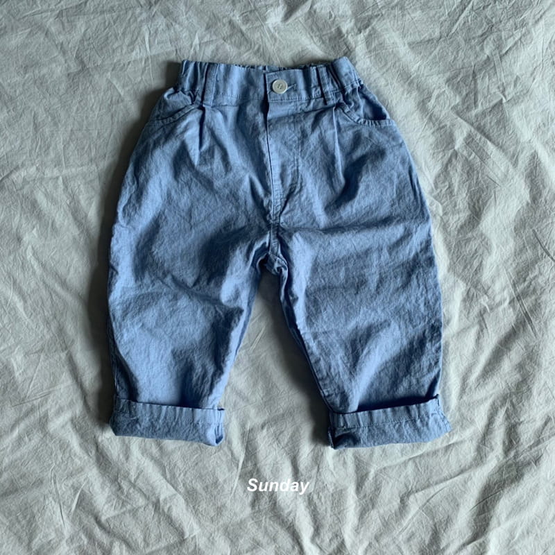 SUNDAY CLOSET - Korean Children Fashion - #Kfashion4kids - Macroon Linen Pants - 12