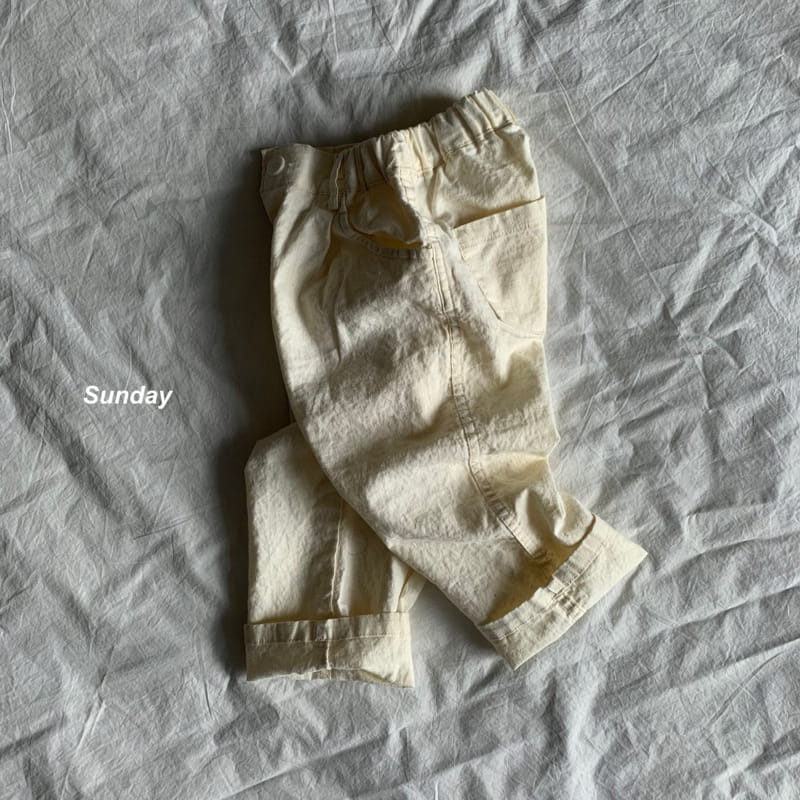 SUNDAY CLOSET - Korean Children Fashion - #Kfashion4kids - Macroon Linen Pants - 7