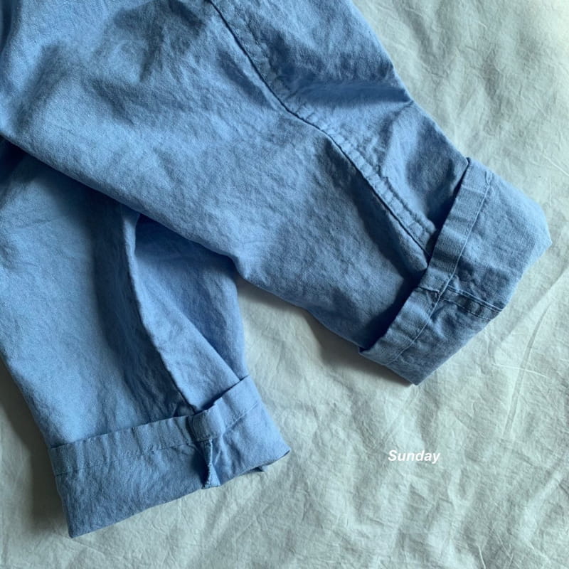 SUNDAY CLOSET - Korean Children Fashion - #Kfashion4kids - Macroon Linen Pants - 9