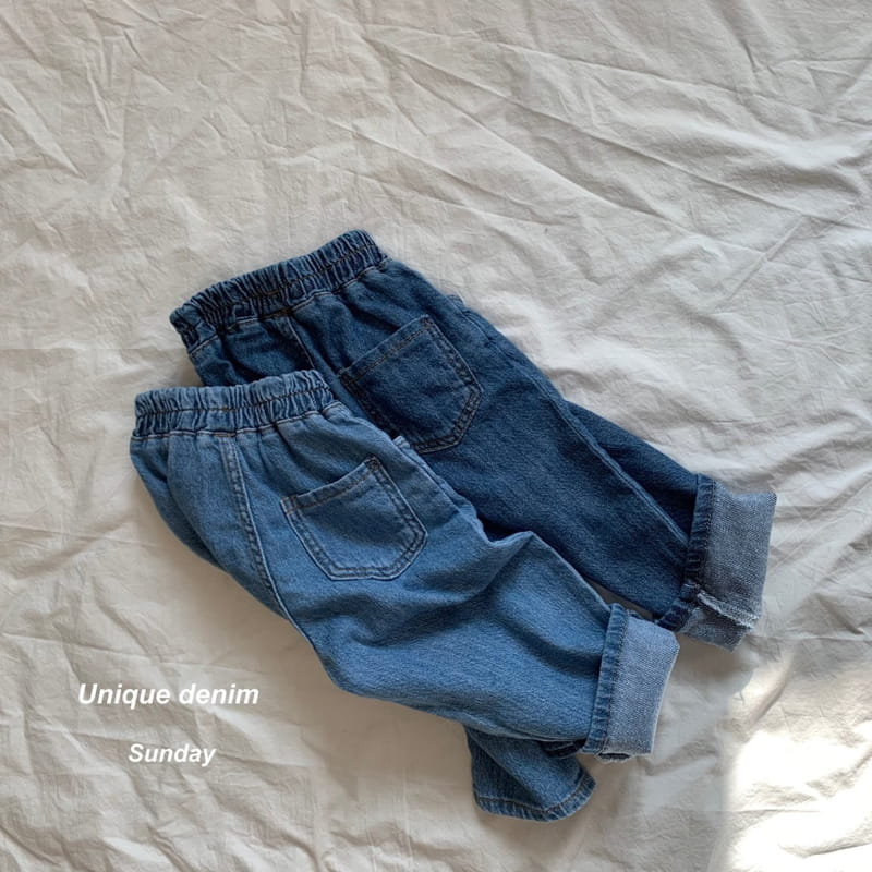 SUNDAY CLOSET - Korean Children Fashion - #Kfashion4kids - Unique Jeans - 7