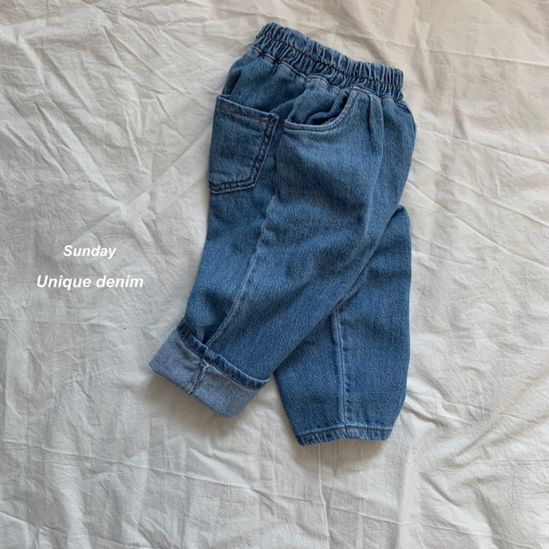 SUNDAY CLOSET - Korean Children Fashion - #Kfashion4kids - Unique Jeans - 8