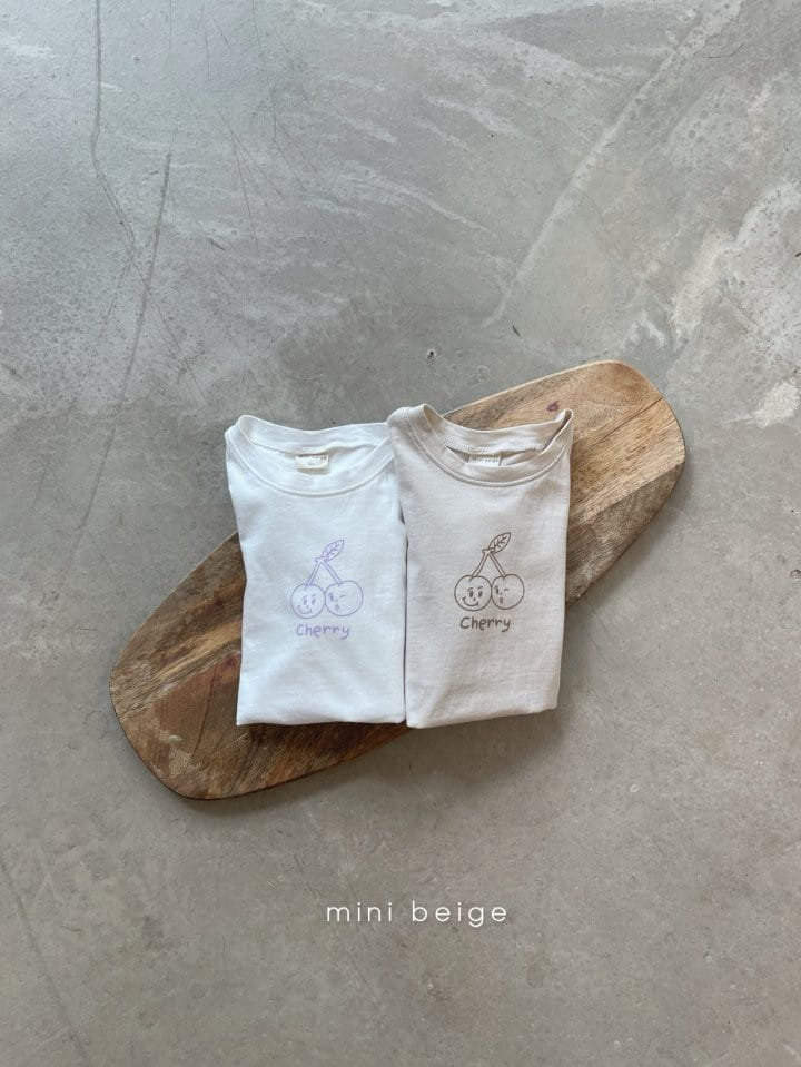 THE BEIGE - Korean Children Fashion - #Kfashion4kids - Cherry Bong Bong Bodysuit - 9