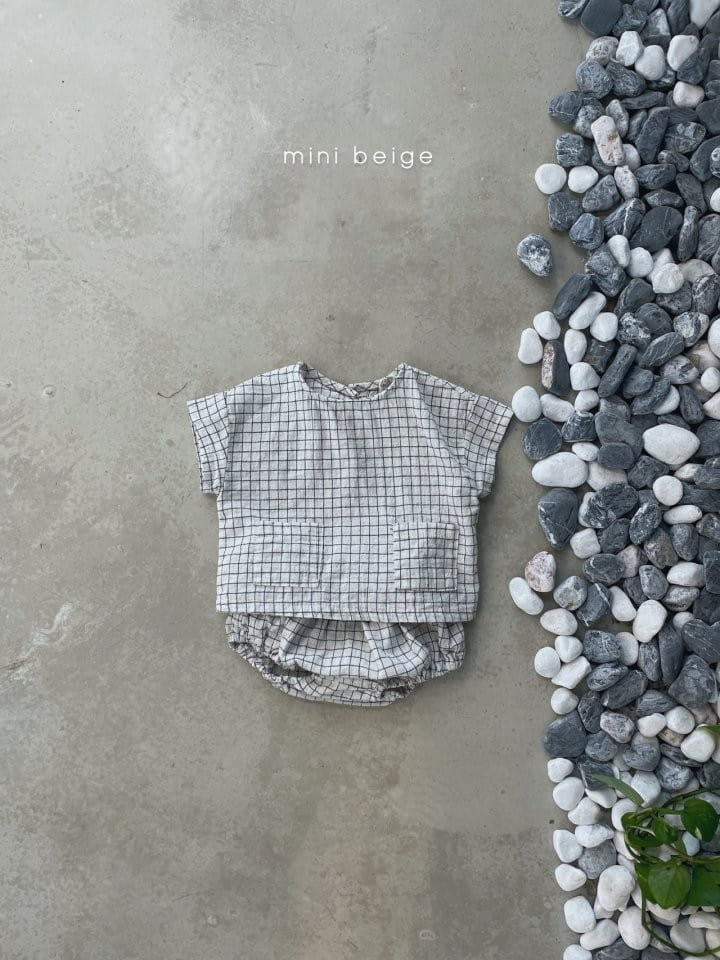 THE BEIGE - Korean Children Fashion - #Kfashion4kids - Short Sleeves Bloomer Set - 8