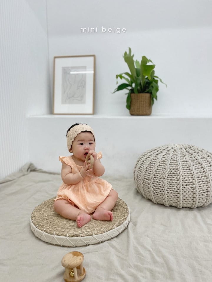 THE BEIGE - Korean Children Fashion - #Kfashion4kids - Wing Sleeveless Bloomer Set - 10