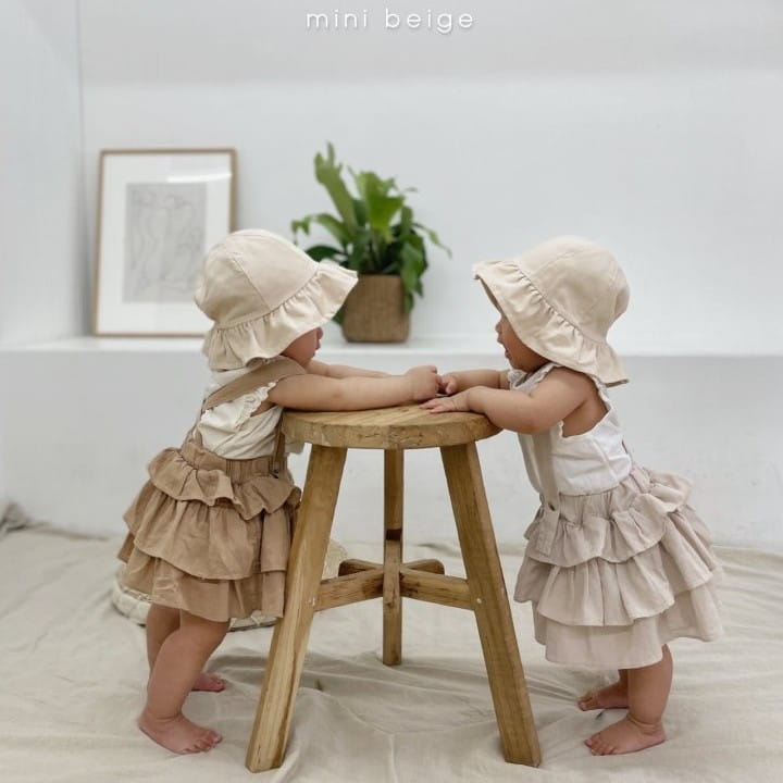 THE BEIGE - Korean Children Fashion - #Kfashion4kids - Can Can Dungarees Bloomer - 5