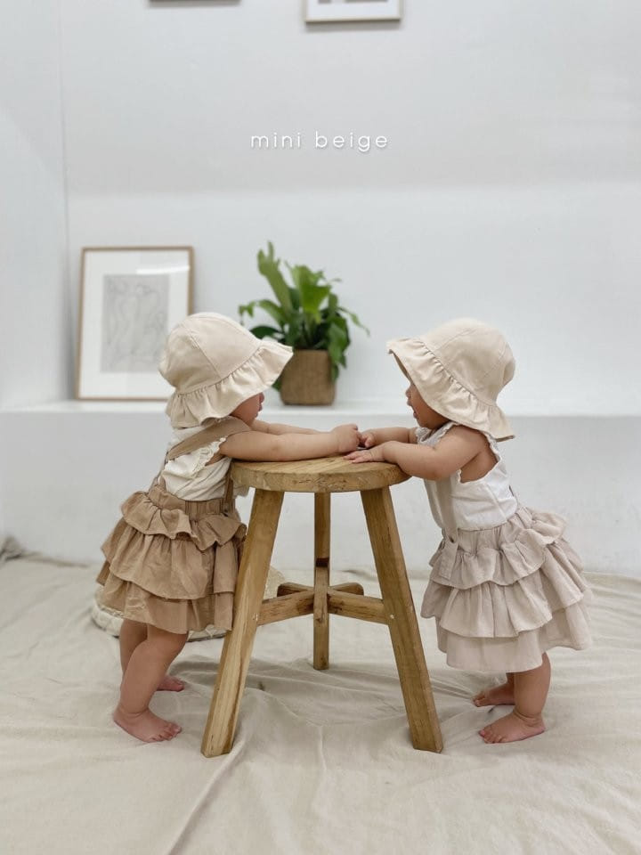 THE BEIGE - Korean Children Fashion - #Kfashion4kids - Can Can Dungarees Bloomer - 6