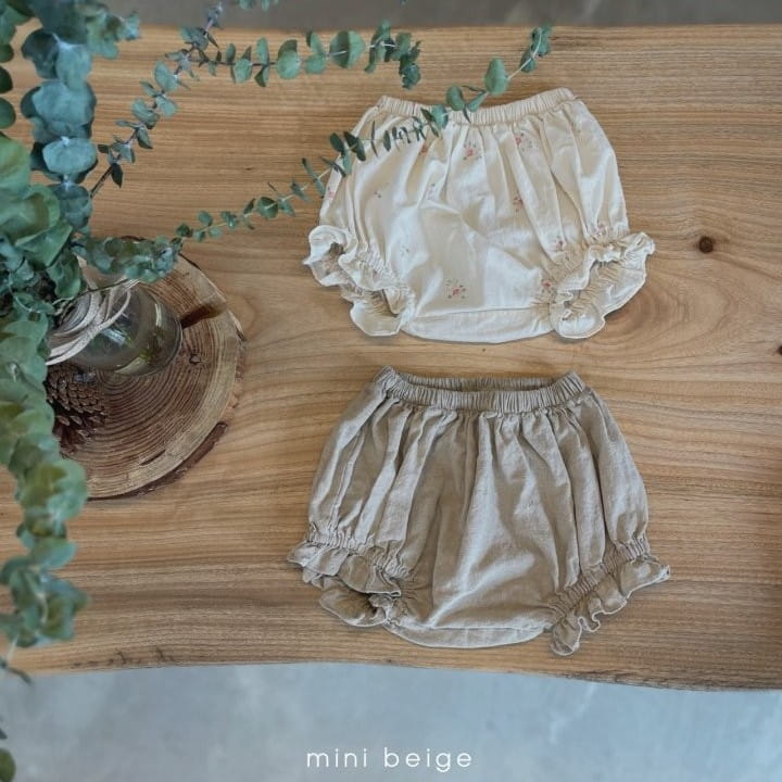THE BEIGE - Korean Children Fashion - #Kfashion4kids - Frill Bloomer