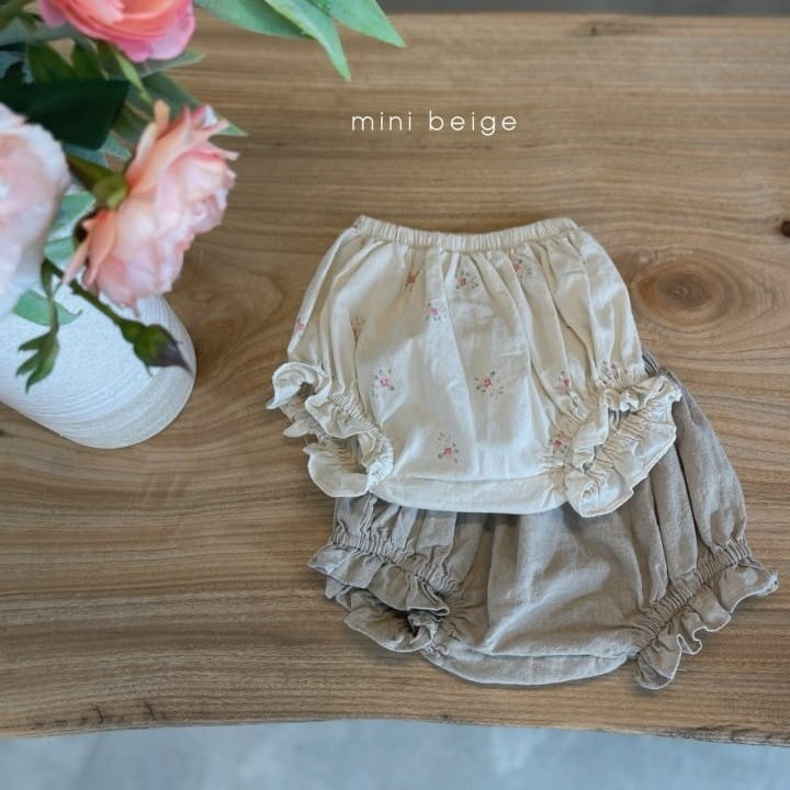 THE BEIGE - Korean Children Fashion - #Kfashion4kids - Frill Bloomer - 2